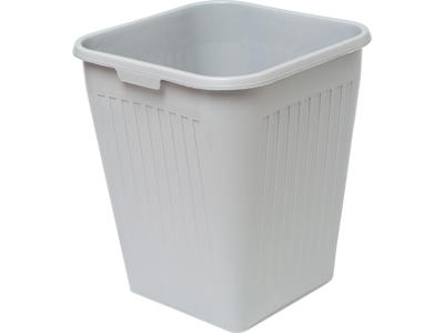 Papirkurv 25 liter grå plast