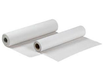 Lejepapir 50 cm x 50 meter 2-lags hvid perforeret
