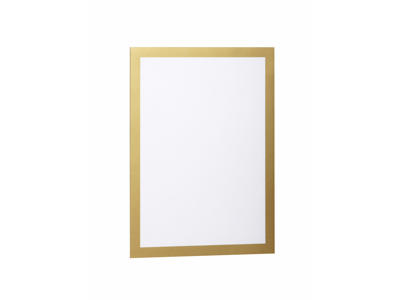 Skilt Duraframe® A4 guld selvklæbende 2 stk