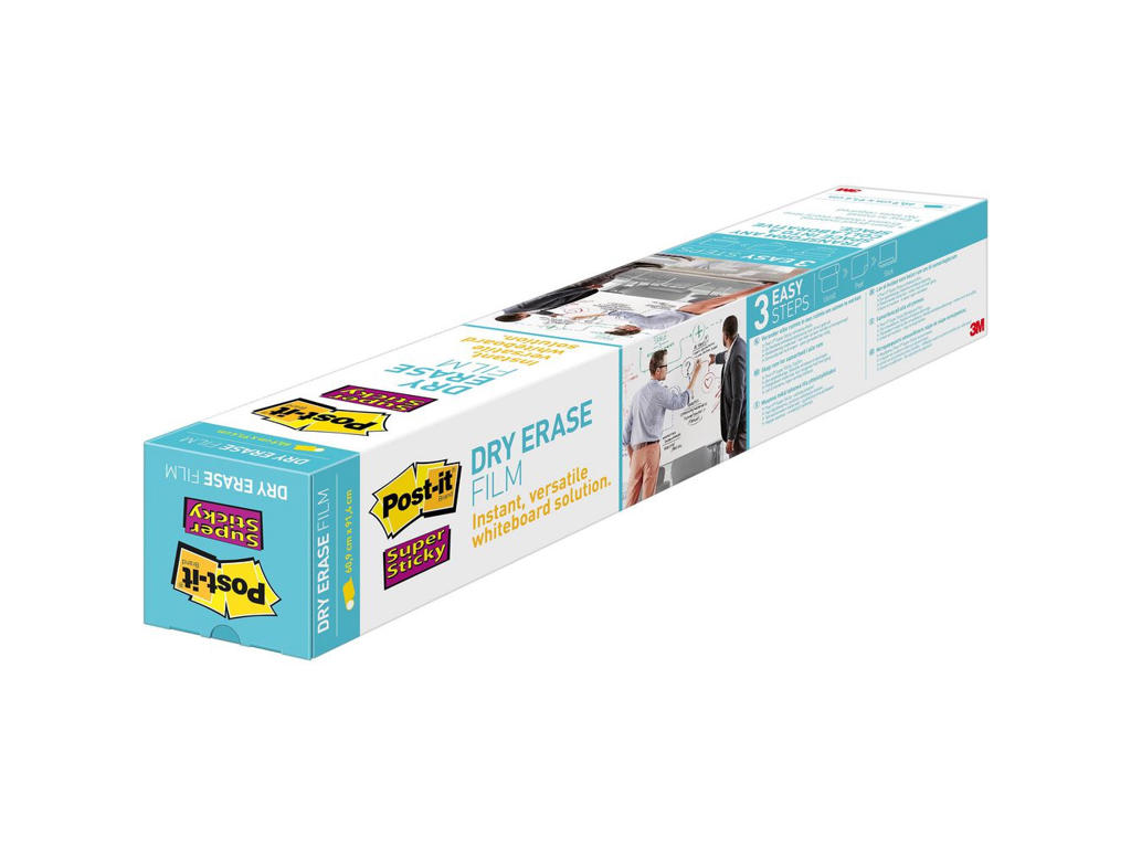 Film Post-it 0,914 x 1,219 m hvid Super Sticky