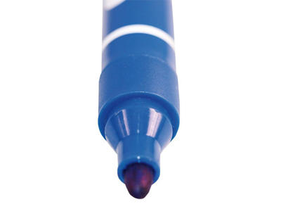 Marker Wera rund spids blå