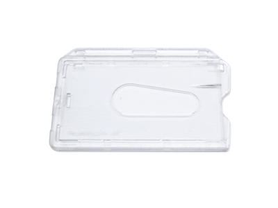 Kortholder klar plast med lås