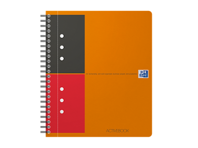 Notesbog Oxford Int. A5+Activebook lin.