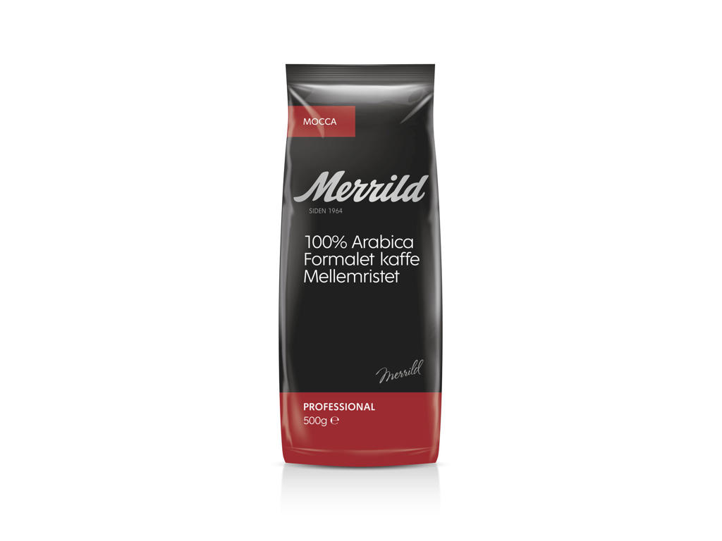 Merrild kaffe | Mocca | Formalet | 500 g