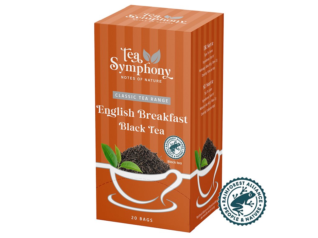 Te | Symphony BKI | English Breakfast Black Tea | 20 breve 