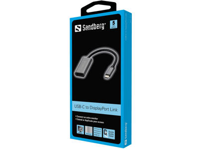 USB-C TIL DISPLAYPORT