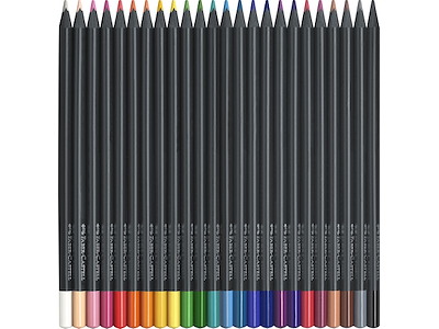 Farveblyant Faber Castell Black Edition 24 ass.