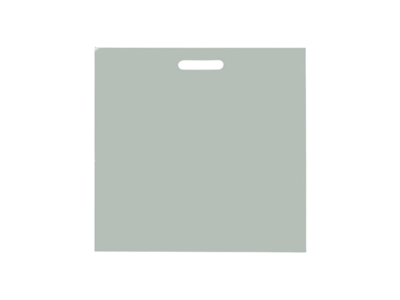 Bærepose 280x350mm støvet grøn 40 my 1000 stk. u/afgift