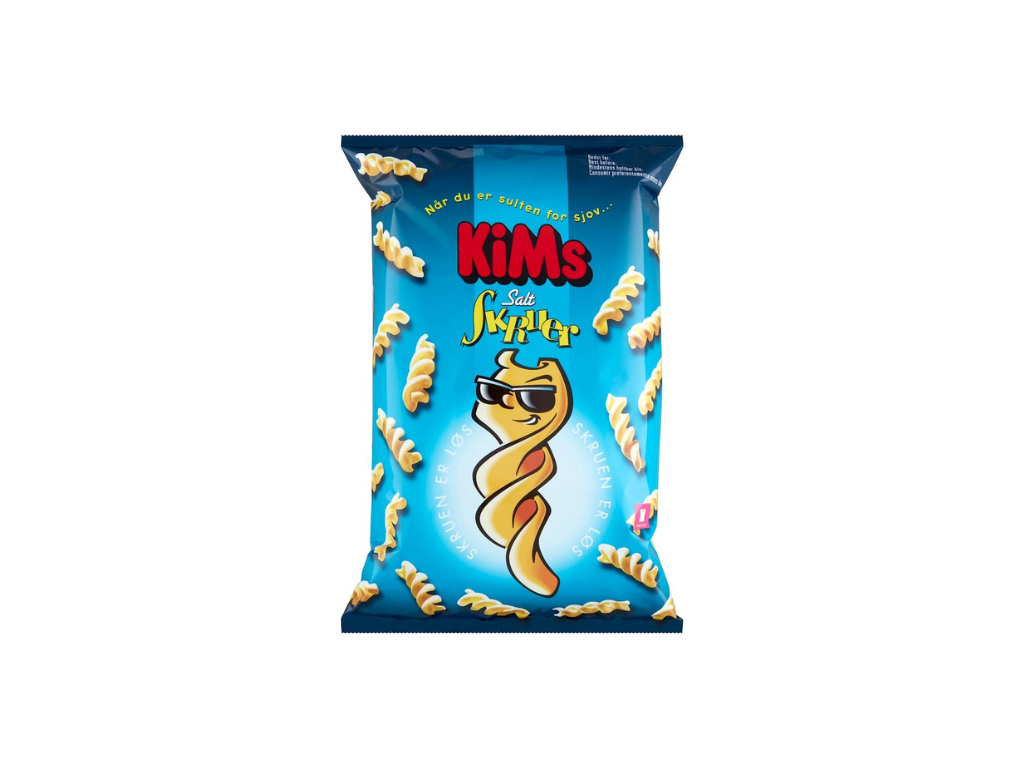 Kims Skruer Saltede, 20 x 135 g.