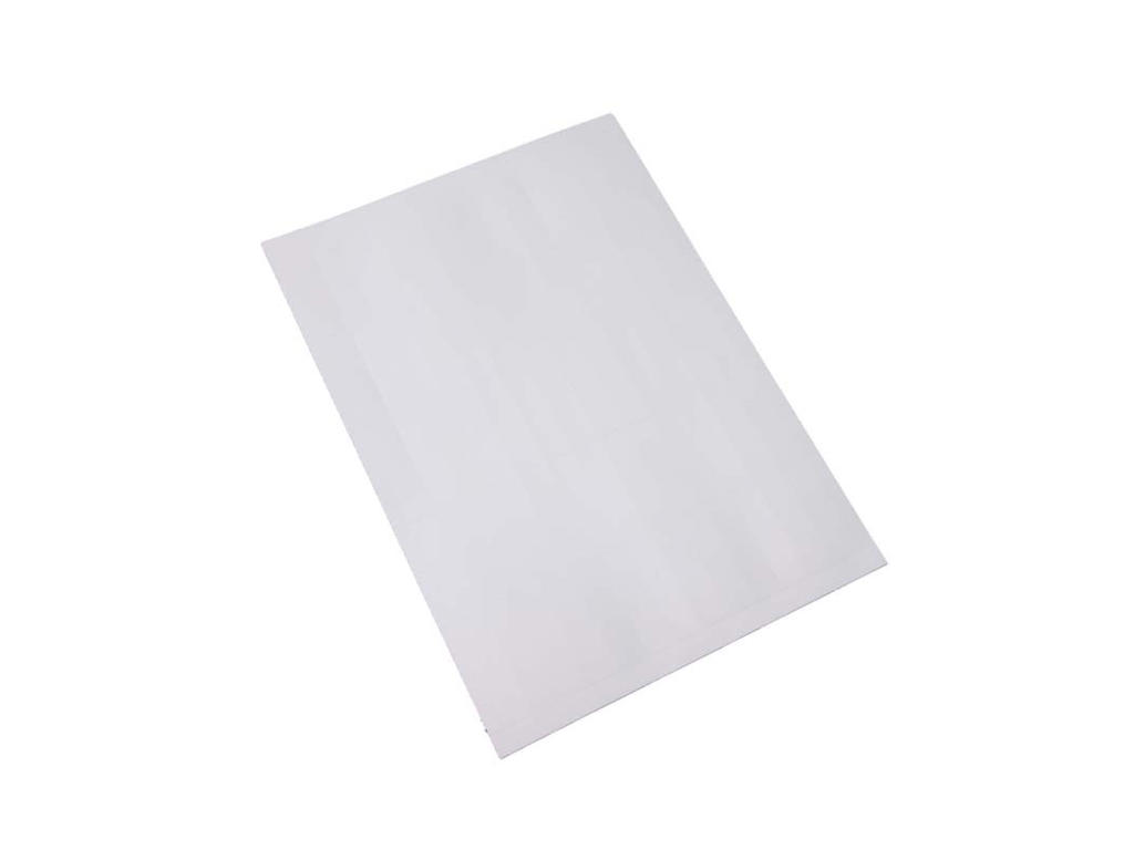 Indstik t/fane 2 lin. 10 ark á 65 stk.