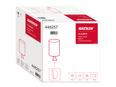 Håndklæderulle Katrin Classic S 448257 1-lags 12 rl