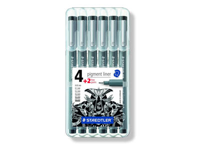 Pigmentliner Staedtler 308 sort