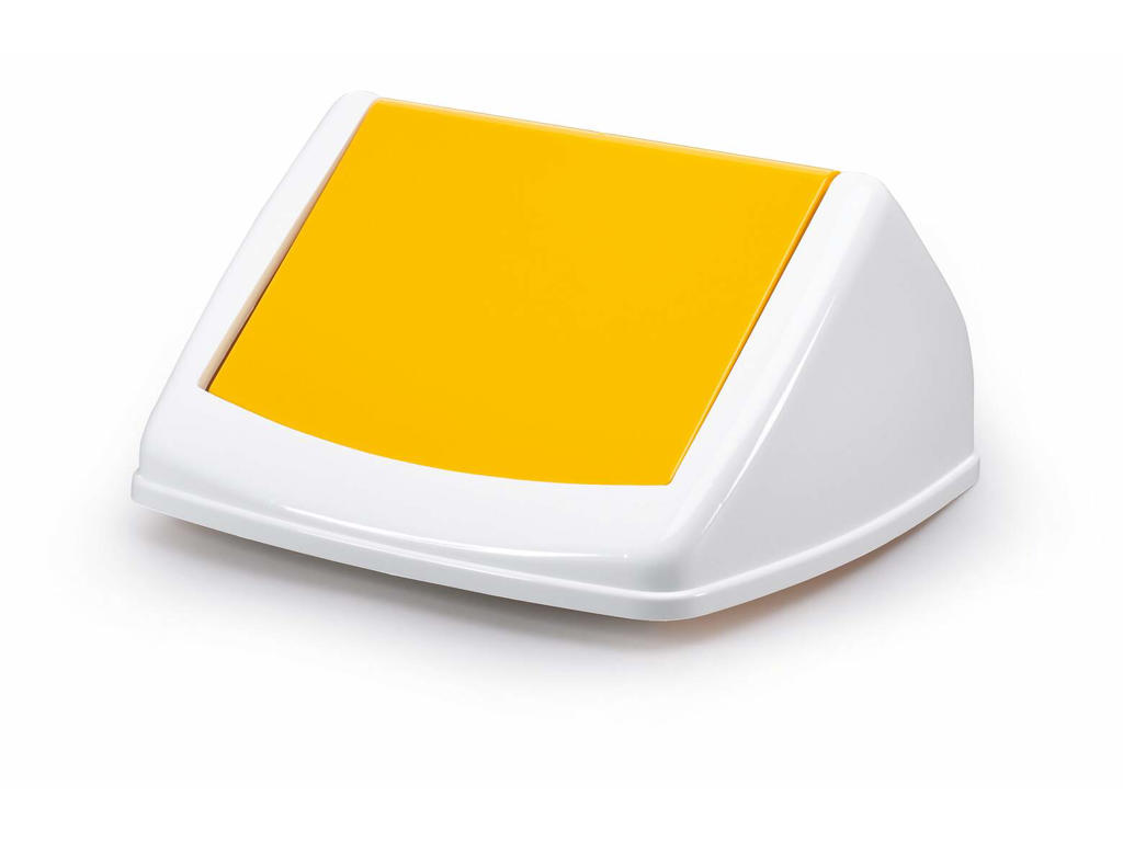 Vippelåg t/Durabin 40L. hvid/gul