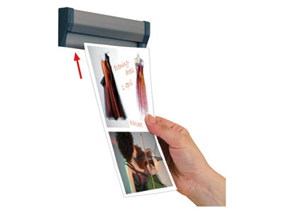Ophængsskinne TWIN Memo Rail 50 cm