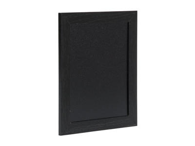 Chalkboard Woody glas sort 20x24 cm Securit