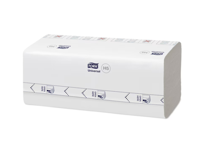 Håndklædeark Tork H5 100585 Universal 1-lags 12x410 ark