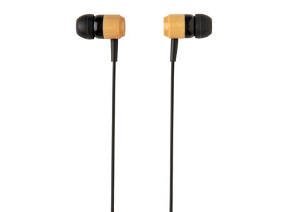 Bamboo trådløs øretelefon, brun