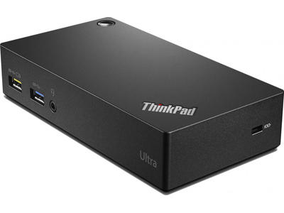 Lenovo ThinkPad USB 3.0 Ultra Dockingstation sort - REFURB DOCK