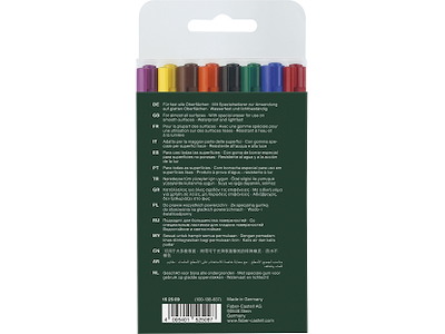 Marker Faber Castell Multi M 8 ass. farver 