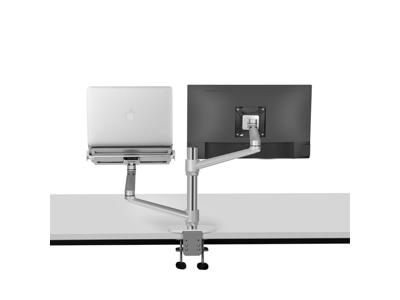 WERGON - Noah - Justerbar Dual Desktop holder - skærm Max 27" 