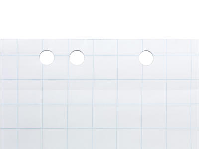 Flipoverpapir tern/blank 68x93 cm. 5x20 ark