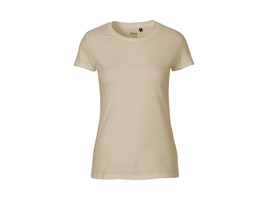 Dame Fit T-shirt Neutral O81001 sand