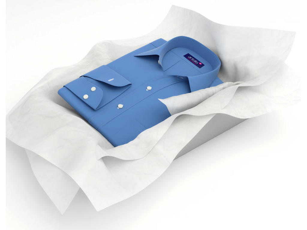 Silkepapir 42x64cm 19gr. hvid 960 ark