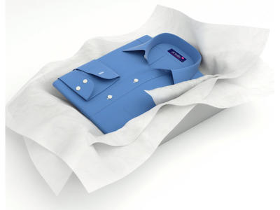 Silkepapir 42x64cm 19gr. hvid 960 ark