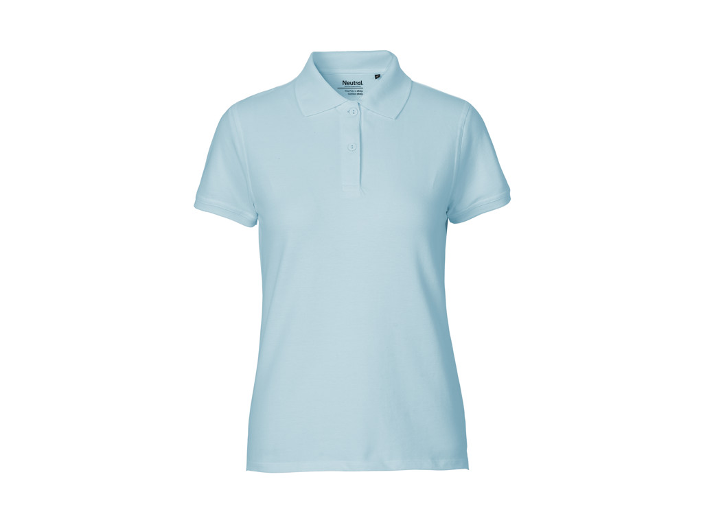 Dame Classic Polo Neutral O22980 blå