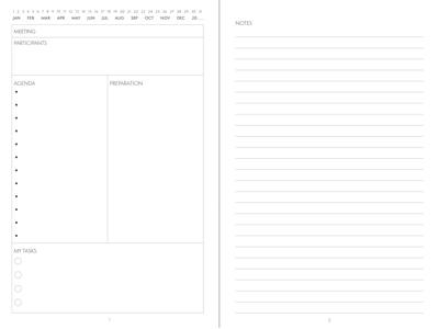 Meeting journal Mayland 92743400