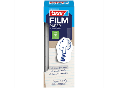 Tape papir Tesa 19 mm x 33 meter, 8 rl.