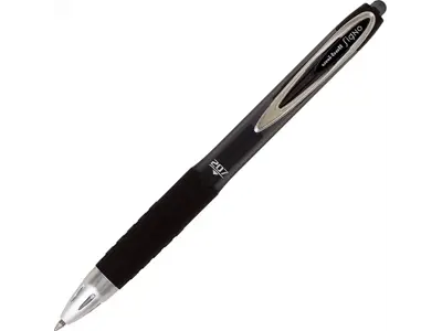 Uniball Signo 207 needle sort 0,7 12 stk.