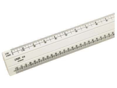 Målestok Linex 434 flad