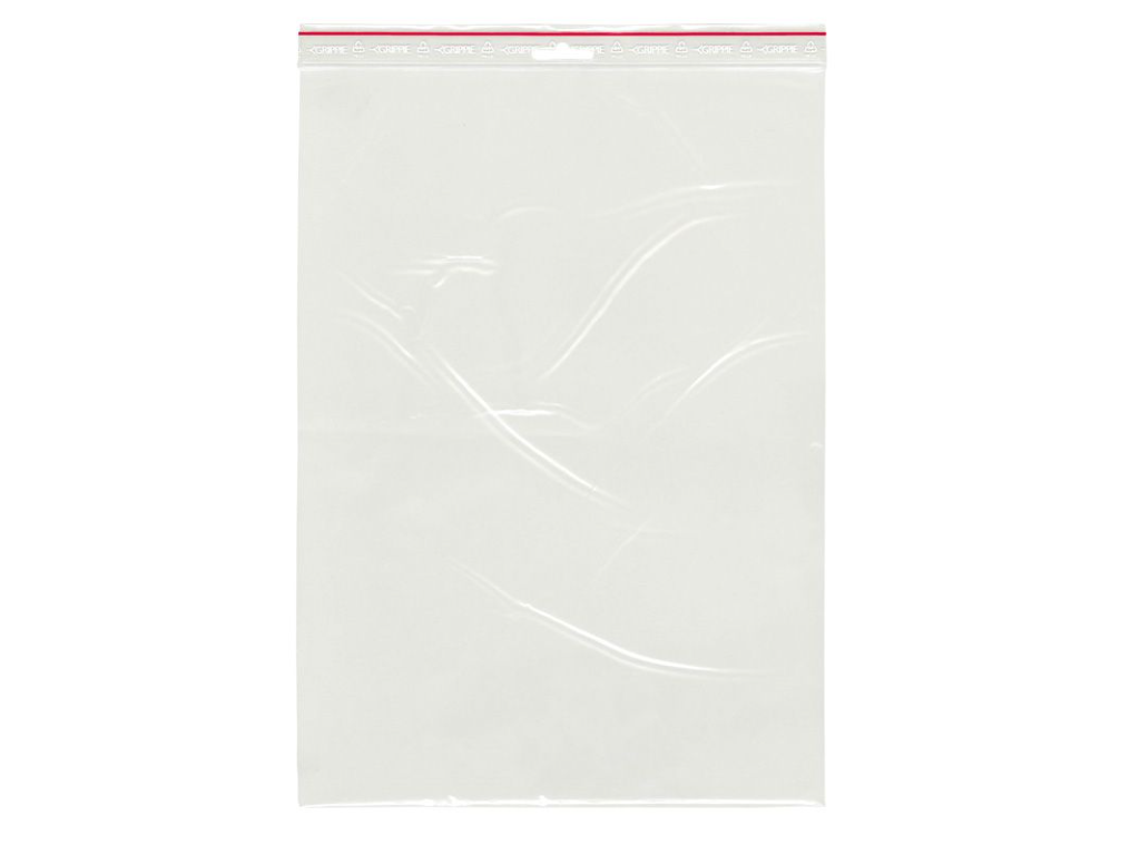 Lynlåspose Grippie 250x350mm u/skrivefelt 1000 stk.