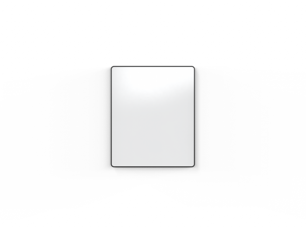 Lintex Whiteboard Edge, sort kantliste 995 x 1195 mm