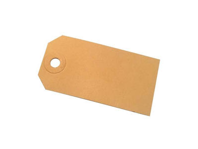 Manillamærker 30x60 mm A1 natur 1000 stk