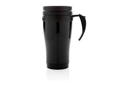 Krus i rustfrit stål, sort
