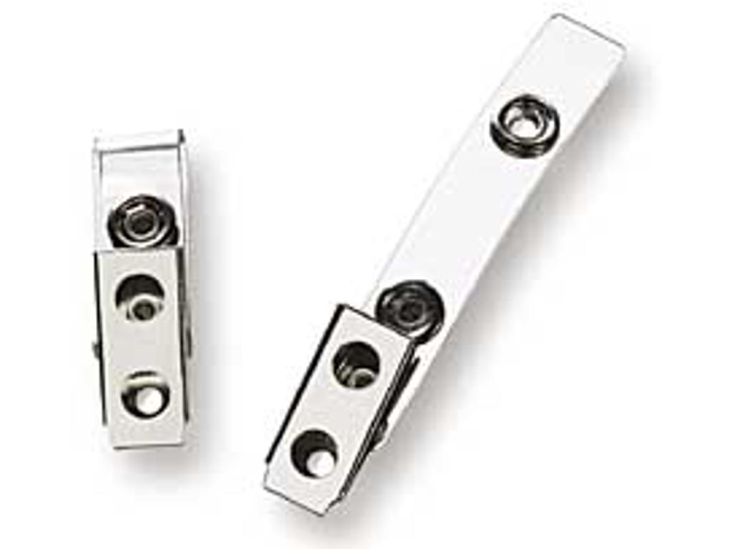 Klemmer til lamineringslommer med tryklås