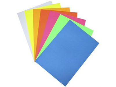 Skiltekarton 50x70cm 250 gram hvid 100 ark