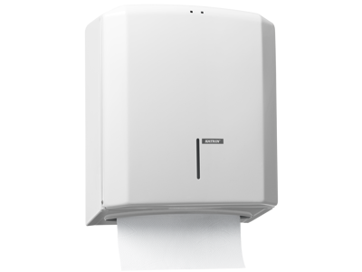 Dispenser Katrin 988113 t/håndklædeark hvid metal 