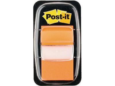 Indexfaner Post-it 680-4 45x25 mm orange 