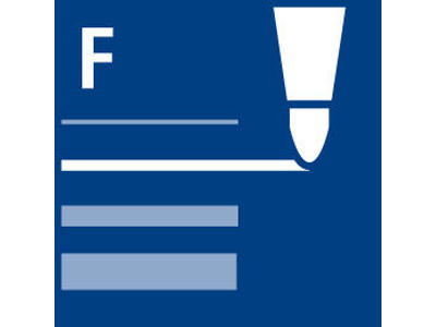 Marker Lumocolor 318 F sort 0,6 mm