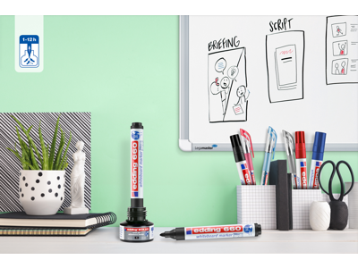 Refill Edding ink whiteboard 25 ml grøn