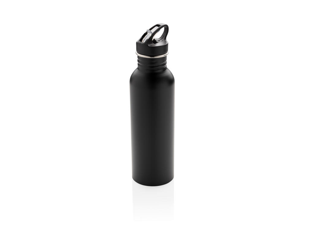 Deluxe aktivitets flaske i rustfrit stål, sort