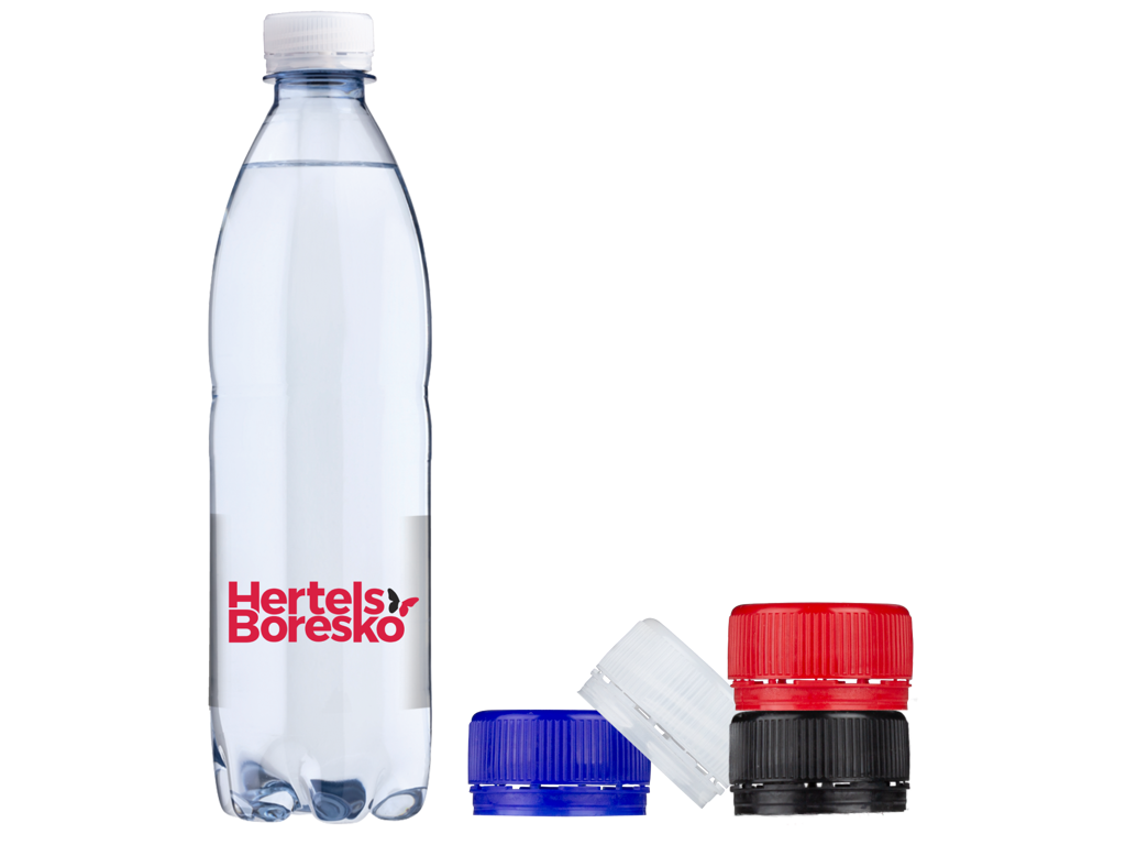 Kildevand 0,50 ltr med D´ LUX tryk inkl. pant