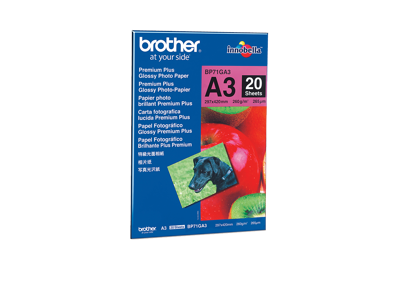 Fotopapir Brother A3 glossy inkjet 260g 20 ark