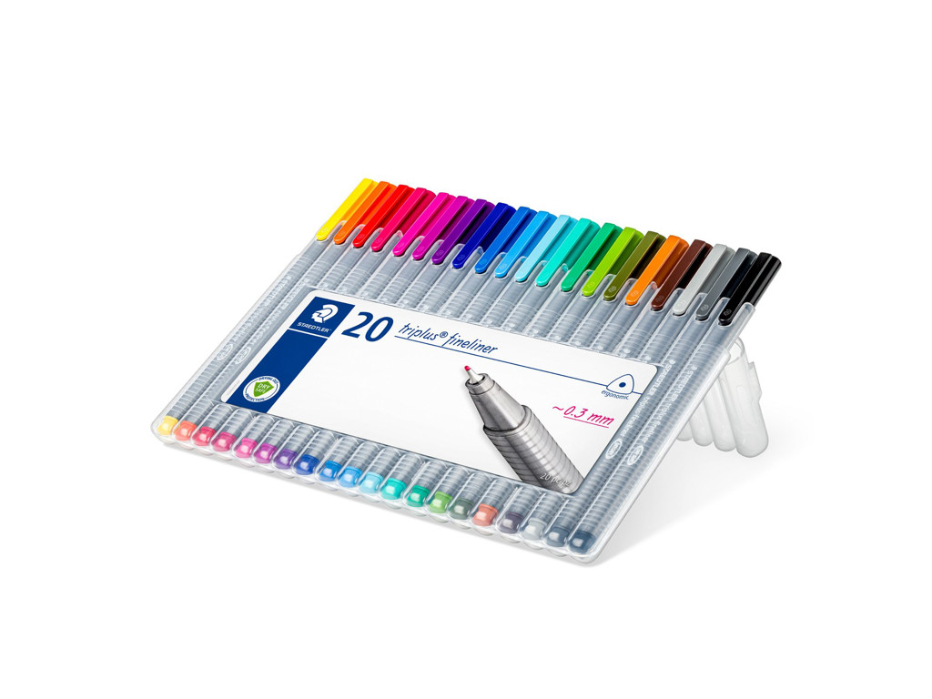 Fineliner Staedtler triplus 334 SB20 ass