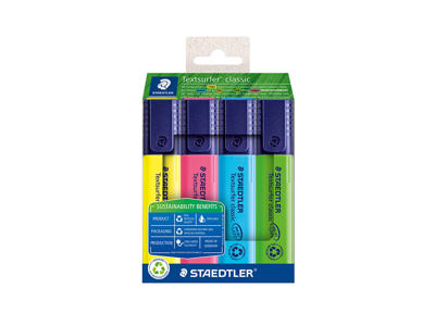 Overstregningstusch | Staedtler | 364-RC4 | 4 ass