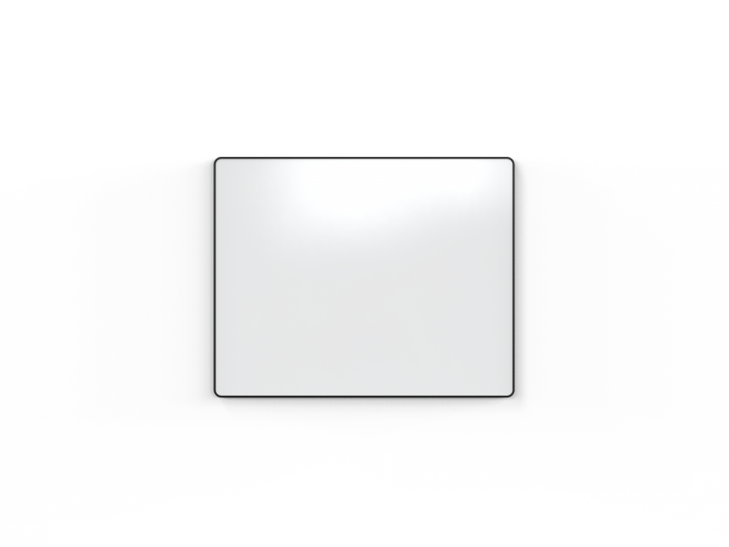 Lintex Whiteboard Edge, sort kantliste 1495 x 1195 mm
