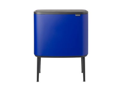 Brabantia affaldsspand med låg | Bo Touch Bin | 11 + 23 liter | Blå
